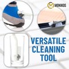 Bathroom Cleaning Brush – Set of 2, Compact and Flexible