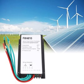 BuyWeek Wind Turbine Charge Controller, 1000 W 48 V MPPT Wind Generator Controller IP67 Waterproof Wind Turbine Charge Controller