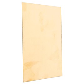 Gatuida Brass Sheet for and Craft Projects Versatile Thick Brass Plate for Electrical Repairs and Decorative Uses Easy to Cut and Shape for Hobbies and Handmade Creations