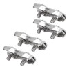 18pcs M2 Duplex Wire Rope Clip Cable Clamps Stainless Steel