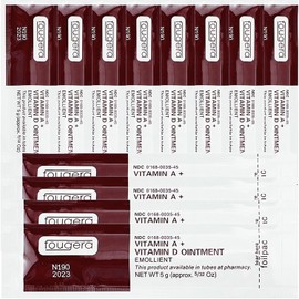 Tattoo Aftercare Cream, Microblading Aftercare Ointment Vitamin A&D Anti Scar Cream For Makeup Microblading And Tattoo Care Supplies，White 12PCS