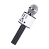 Q88 Microphone Wireless Bluetooth Karaoke LED Portable Handheld Black for
