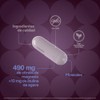 Citrato de Magnesio 490 mg, 120 Cápsulas con Tarjeta Incluida