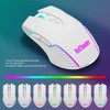 RedThunder K10 Wireless Gaming Keyboard and Mouse Combo, LED Backlit