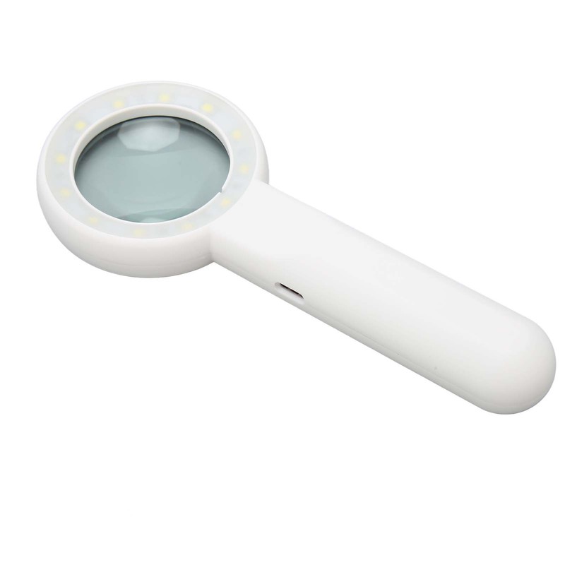 Magnifying Glass with Light 12 LED 5X Handheld 3 Brightness