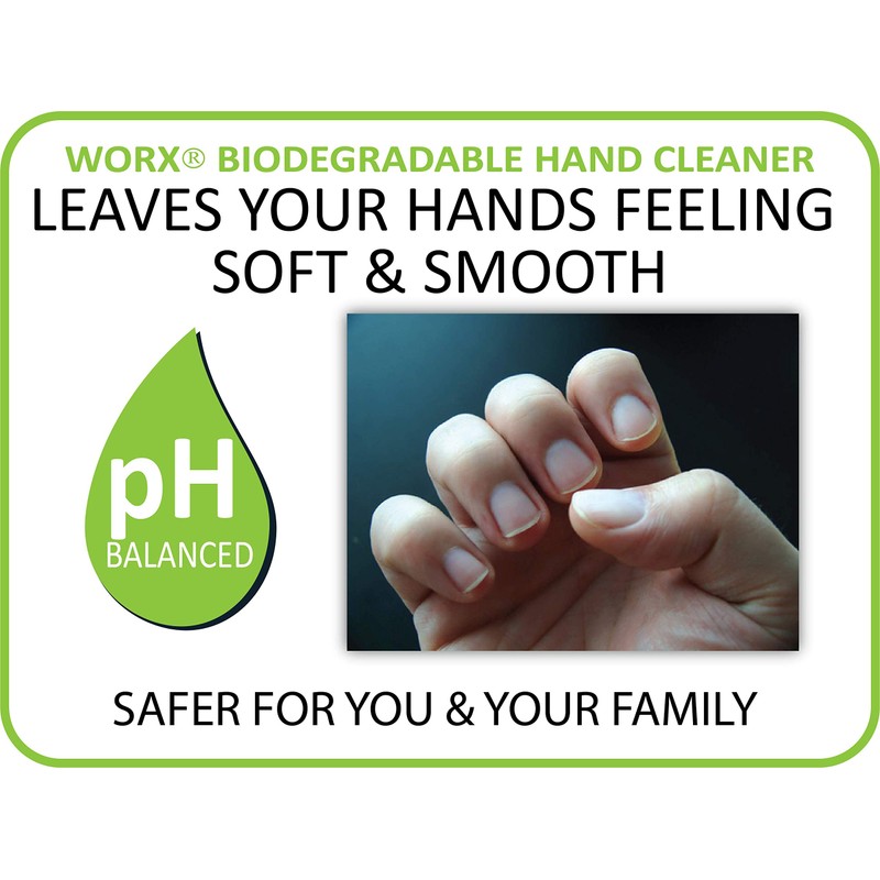 WORX Biodegradable Hand Cleaner Soap (Travel Size)
