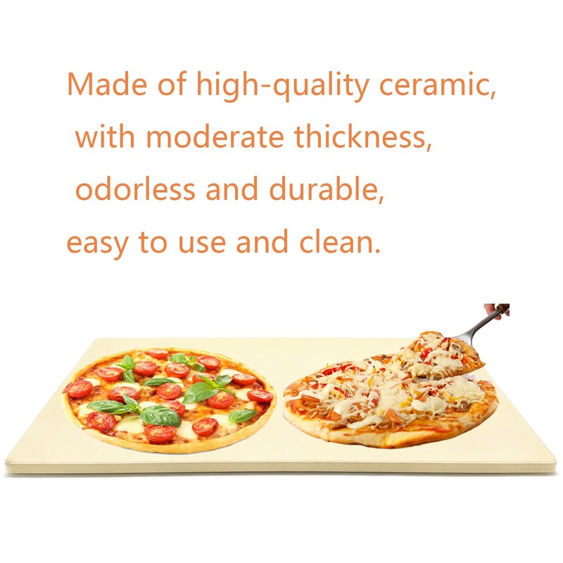 23.6" x 15.7" Heavy Duty Rectangular Extra Large Pizza Pan,