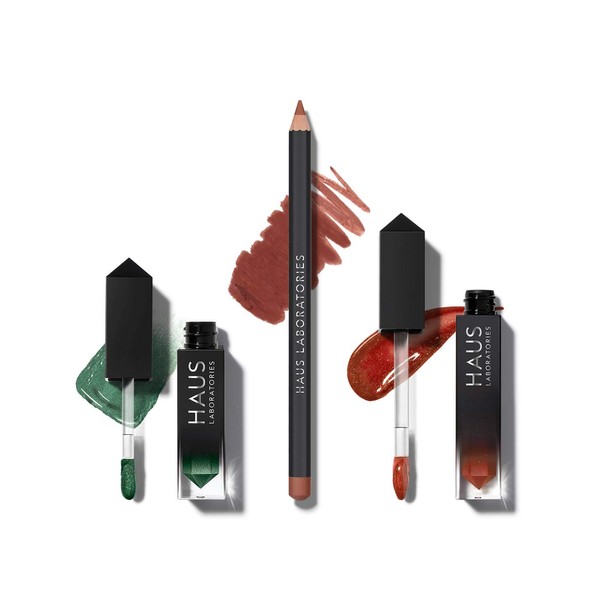 Haus Laboratories Haus of Collections, 3 piezas: All-Over Color, Lip Gloss, Lip Liner- Haus of Dynasty