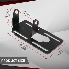 CROSSDESIGN Conversion Adjustable Engine Motor Mounts Compatible with All Chevy LS Series Engines 1997-2014/Fit for 1973-1987 “Square Body” Chevy GMC/Fit for 1988-1998 “OBS” Chevy GMC