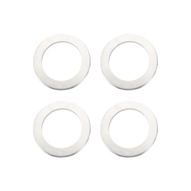 INFINAUTO Hub Centric Rings, 110 mm OD 78.1 mm ID Car Wheel Hurings Aluminium Alloy Silver Tone, 4 Pieces