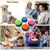 Voice Recording Button, Dog Buttons for Communication Pet Training Buzzer,