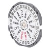 VJ33 Watch Movement Replacement Day Date Calendar Movement Watch Repair