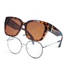 LVIOE Fit Over Sunglasses Polarised Fashion Over Glasses UV Protection