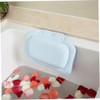BUGUUYO PVC Bath Pillow Suction Cup Spa Bathtub Cushion for