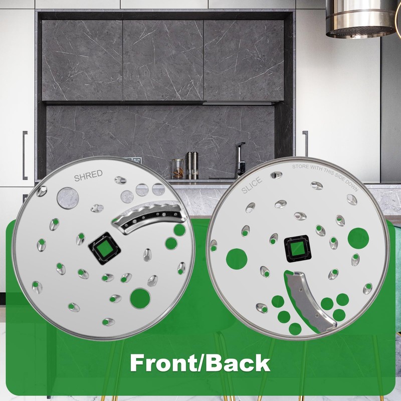 Luojiedejinbiao Slice Shred Disc Blade Food Processor Slice Part Replacement