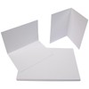 PresentFill® Folding Cards Blank in Diamond White - 50 Folding