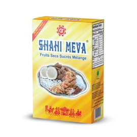 Shahi Meva, Natural Mouth Freshener, Almonds, Dry Dates, Fennel Seeds & Cardamom Seeds Mix, 24 PCS in 1 Box (Pack of 6)
