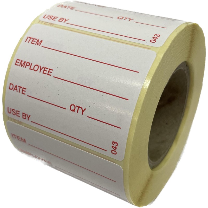 500 Item Storage Labels 50mm x 38mm