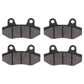 Rear Disc Brake Pads for Gy6 49cc 50cc 125cc 150cc 200cc 250cc ATV Roketa Baja Sun Scooter Coleman B200R RB200 Mini Bike Yerf-Dog Spiderbox 150cc Go kart Taotao Pit Dirt Bike Parts 4 Pcs