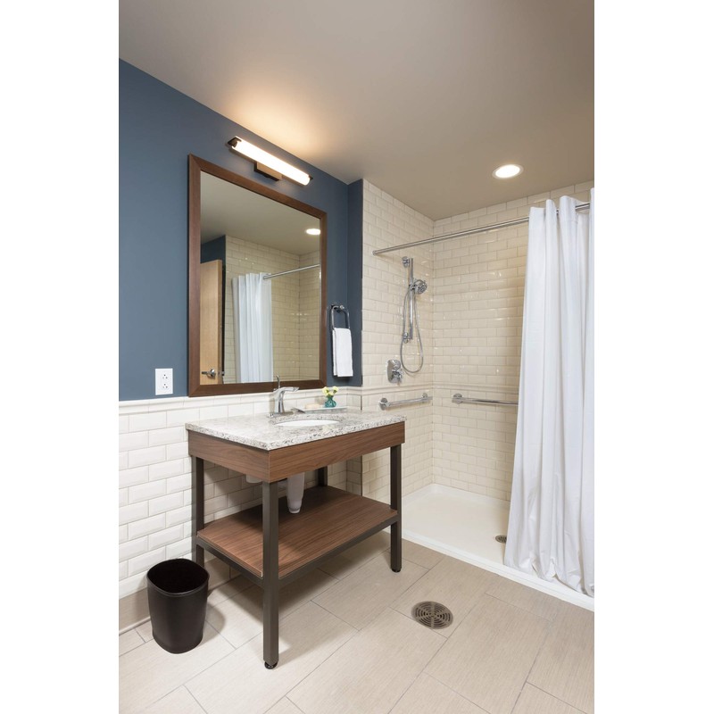 DELTA FAUCET U6500-CZ ADA Grab Bar Hand Shower Mount, Champagne