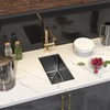 10 inch Bar Sink Undermount, 10x18 inch Small Bar Sink