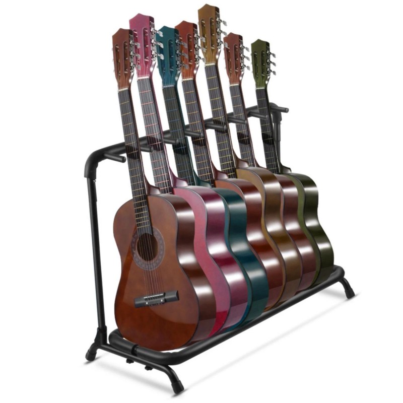 CE Compass Guitar Stand 7 Holder Folding Stand Rack Band