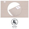 Blumtal Badematte 40x60 cm Chenille - Oeko-TEX zertifizierter Badteppich -