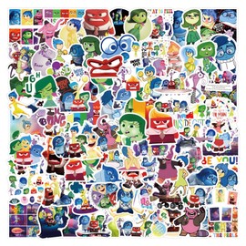 120 Pcs Inside Out Stickers for Children Teens Girls Boys,Special Operations Team Stickers for Computer,Bicycle,Skateboard,Laptop Water Bottles,Waterproof Vinyl for Wall,Graffiti Stickers