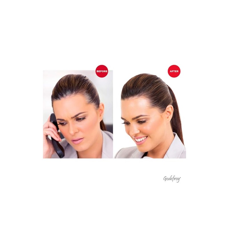 Kit de tinte Godefroy para cabello castaño oscuro, 20 aplicaciones,