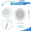 xelea Mini White 3 5mm Pillow Speaker for CD Radio