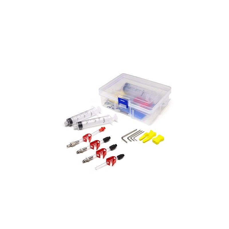 Clarks Cycle Systems Hydraulic Brake Bleeding Kit Compatible with SRAM