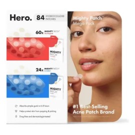 Hero Mighty Patch Para Acné 60 Original Y 24 Invisibles