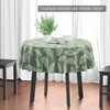 Encasa Homes Printed Tablecloth 145 cm Round for 4 Seater