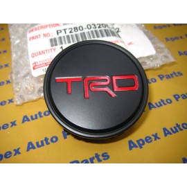 TRD Toyota Camry Avalon Matte Black TRD Wheel Center Cap Genuine OEM New