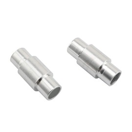 RLECS 8pcs 6mm Aluminum Long Sleeve Inline Roller Skate Wheels Replacement Spacers High Performance Scooter Skateboard Wheel Bearings