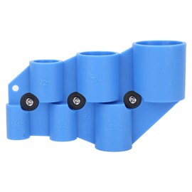 Pipe Depth Gauge Tool, Deburring Pipe Tool No Water Leakage Good Compatibility Home Improvement for Various Types and Sizes Of Pipelines