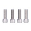 Kodrily Machine Screws, 4pcs M10x1.5 Bolt Allen Head Bolt M10x1.25mm