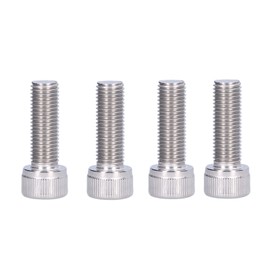 Kodrily Machine Screws, 4pcs M10x1.5 Bolt Allen Head Bolt M10x1.25mm Hex Socket Screws Bolts A2-70 Stainless Steel Full Thread M10 Bolts 1.5 for Construction Automotive M10x30