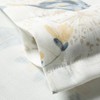 VOGOL Tie UP Curtain Valance, Adjustable Farmhouse Flower and Bird