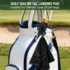 Veyntra Metal Landing Pad Clip for Golf Bags, 10‑Hole Golf