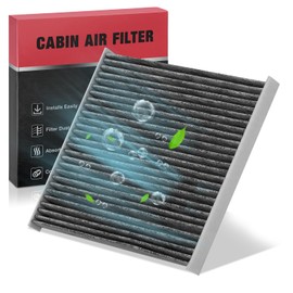 BDFHYK Cabin Air Filter with Activated Carbon Compatible with Chrysler 200 2015-2017, Compatible with Jeep Cherokee 2014-2018, Replace# CF12000, 68223044AA
