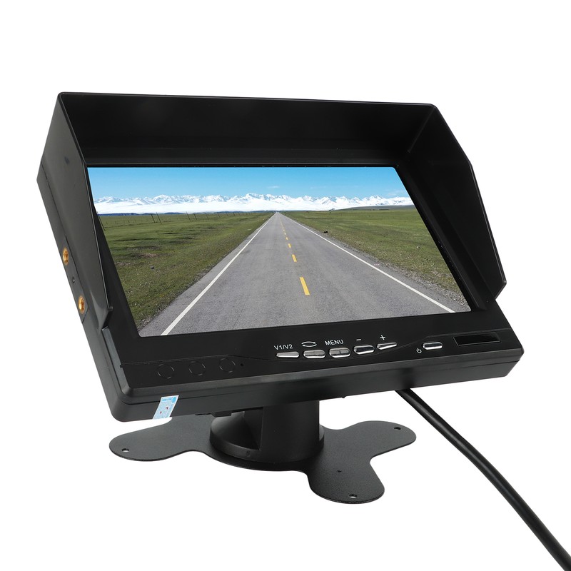 7in Backup Camera Monitor Reversing Display V1 V2 Video Inputs