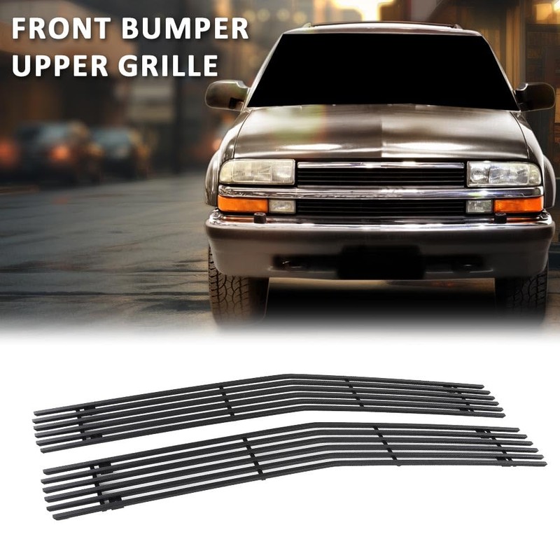 G-PLUS Front Billet Grille Compatible with Chevy Blazer C/K Pickup