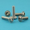 Eisenwaren2000 | M8 x 100 mm Rounded Head Screws with