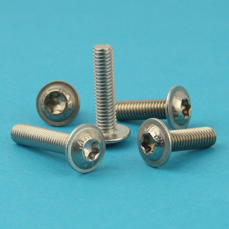 Eisenwaren2000 | M8 x 100 mm Rounded Head Screws with