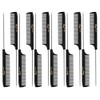 Krest 8 1/2" Weaving Foiling Fine Rattail Comb (12 Pack)