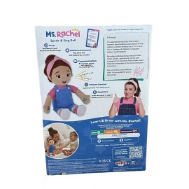 Miss Rachel Ms Rachel Speak And Sing Doll MISS RACHEL 16" New 20+ Phrases and Songs
