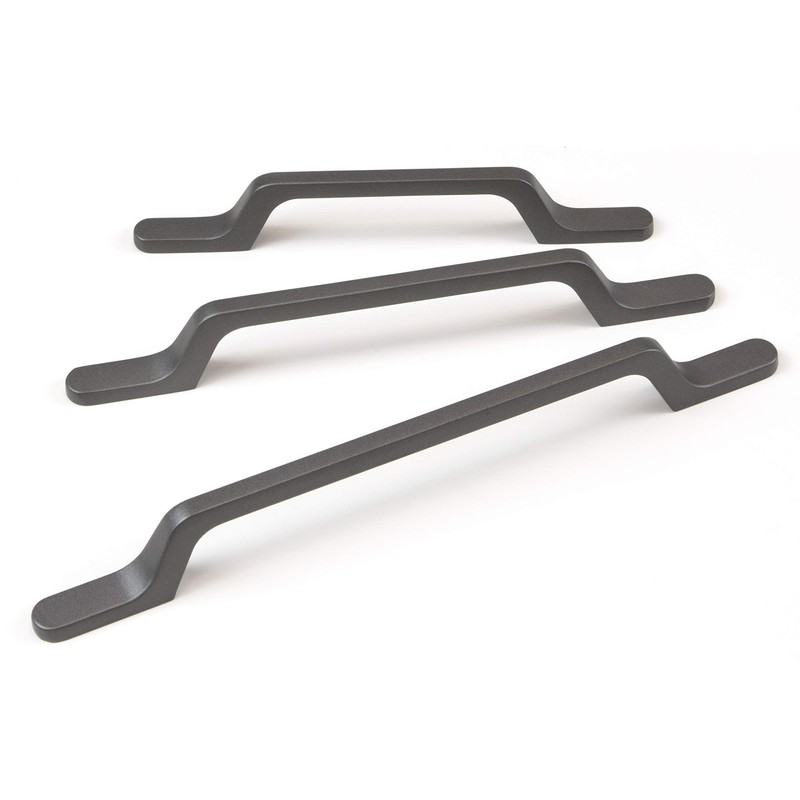 Emuca - Furniture Handle, 160mm Interaxis (6,2 inch), L225mm (8,8