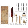 Quill Pen Set Exquisite Retro Smoothing Writing Feather Pen Caligraphy