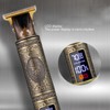 Electric Hair Cutter Engraved Dragon Patterned Haircut Clipper Machine Compact